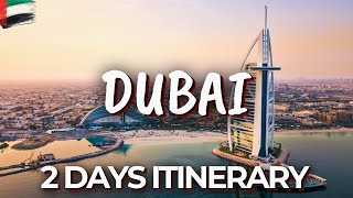 2 Days in Dubai UAE  The Perfect Itinerary [upl. by Ahsimat]