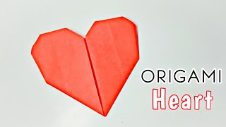 ORIGAMI Paper HEART THAT OPEN AND CLOSE 3D PAPER Heart  Heart Origami Paper  LOVE HEART [upl. by Tsyhtema630]