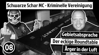 Rocker Milieu  Schwarze Schar MC  Kriminelle Vereinigung  Rocker Gebiete amp am Tisch  Teil 8 [upl. by Ragnar]