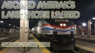 Aboard Amtraks Lake Shore Limited Chicago to New York [upl. by Minna873]