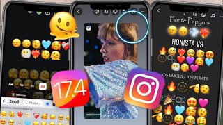 Honista V9 ACTUALIZADO 2024 🔥 INSTAGRAM estilo IPHONE con EMOJIS IOS 174 y BORDE CURVO en REELS 💕 [upl. by Elicia153]