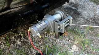 Barricade 9500lb Synthetic Winch Install  Extreme Terrain [upl. by Aveneg]