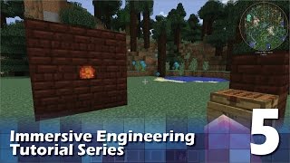 Immersive Engineering Tutorial 5  Blast Furnace [upl. by Tenrag]