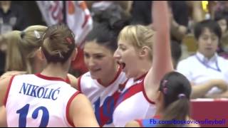 Tijana Boskovic Vs USA  FIVB Volleyball Womens World Cup [upl. by Annazor]