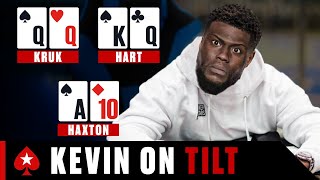 KEVIN HART plays CRAZY poker hand ♠️ Best Poker Moments ♠️ PokerStars [upl. by Hanfurd]