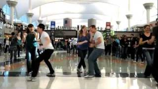 Denver Airport Swing Dance Flash Mob [upl. by Ness]