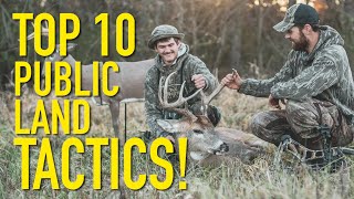 Our TOP 10 PUBLIC LAND Tactics for Whitetails [upl. by Zinn]