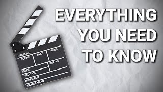 Film Making Basics Everything you need to know in 8 minutes [upl. by Emlynne641]