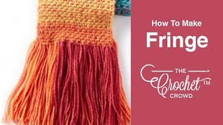 Beginners How To Make Fringe [upl. by Prud]