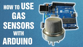 How to use gas sensors with Arduino  Arduino tutorial [upl. by Adolphe]