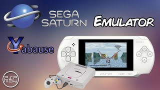 New Sega Saturn emulator Yabause for PSP  2021 [upl. by Dyrrej]