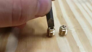 Install Threaded Inserts the EASY Way [upl. by Aneerbas552]