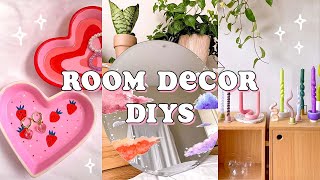 how to make your room AESTHETIC with DIYs 🎨 cheap room decor PART 1 [upl. by Phina]