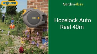 Hozelock 2595 40m Auto Reel  A Closer Look At [upl. by Aicram229]