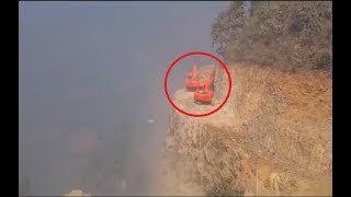 Heavy Equipment Excavators Accident amp Incredible Trucks Fails [upl. by Muslim]