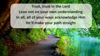 Trust in the Lord  Lyrics Hillsong [upl. by Willms]