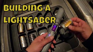 Galaxys Edge  Building a Lightsaber at Savis workshop FULL EXPERIENCE [upl. by Genet]