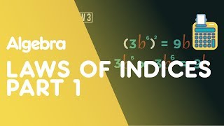 Laws of Indices  Part 1  Algebra  Maths  FuseSchool [upl. by Lombardi]