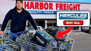 I Bought Every Hercules Tool at Harbor Freight [upl. by Sirob]