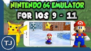 Nintendo 64 Emulator For iPhoneiPad IOS 9  11 [upl. by Dawaj334]