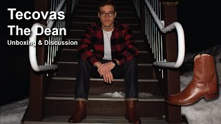 The Dean Cowboy Boots by Tecovas Unboxing and Discussion [upl. by Adnilim]