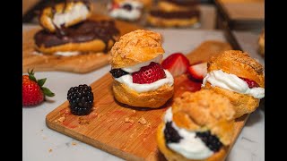 Simple amp Easy Choux PastryEclair Recipe Anyone Can Follow [upl. by Schaumberger]