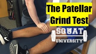 Patellar Grind Test [upl. by Arted700]