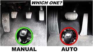 The Difference Between Manual amp Automatic Cars [upl. by Billen]