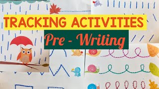 Tracing Activities PreWriting for 35 years old kids EASY NICEY50 [upl. by Aicilas]