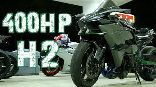 400HP Kawasaki H2  1300HP GTR  Nitrous Hayabusa [upl. by Asilehc278]