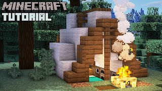 Minecraft Simple Tent Tutorial How to Build [upl. by Valer866]