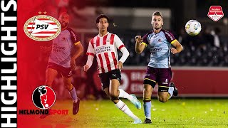 Samenvatting Jong PSV  Helmond Sport 24102022 [upl. by Ammann604]