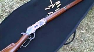 Uberti 1876 4560WCF Musket Carbine [upl. by Airekat]