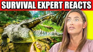 Survival Expert REACTS to Green Hell PART 1  Experts React [upl. by Hayley866]