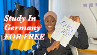 Easiest Way To Apply To Universities In Germany [upl. by Alyehs]