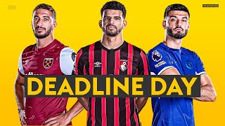 DEADLINE DAY LIVE 🚨 [upl. by Ecnarolf]