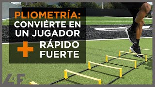 PLIOMETRIA FUTBOL  BENEFICIOS del ENTRENAMIENTO PLIOMETRICO MEJORAR VELOCIDAD FÚTBOL 💪  L4F [upl. by Leahcimnhoj]