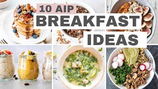 10 AIP Breakfast Ideas Autoimmune Protocol Diet [upl. by Aicatsal]