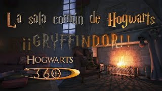 The Hogwarts common room in 360  ¡¡GRYFFINDOR 🦁 [upl. by Duval]