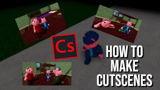 How to make Piggy cutscenes in Roblox Studio ROBLOX Studio Tutorial [upl. by Astra]