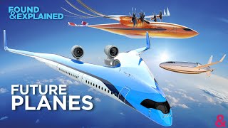 Future Aircraft That We Might Fly On  Concept Planes From Airbus Boeing And More [upl. by Epoillac]