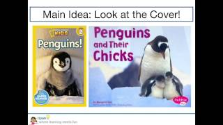 Main Idea  Identify the Main Topic of a Text  1st Grade Reading  eSpark Instructional Video [upl. by Ahsenac513]