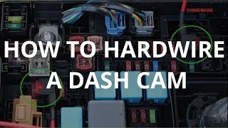 How to Hardwire a Dash Cam [upl. by Llieno]