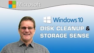 Windows 10 Disk Cleanup and Storage Sense [upl. by Hgielsel]