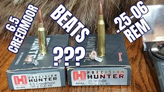 65 Creedmoor vs 2506 Rem Episode 2 Hornady Precision Hunter ELDX [upl. by Decca136]