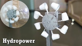 How to Generate Electricity from Water flow  Hydropower [upl. by Dickinson565]