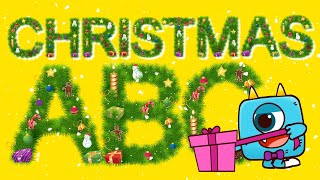 Christmas ABC Song  Monster Alphabet Nursery Rhymes  Learn English with ZooZooSong [upl. by Retrop]