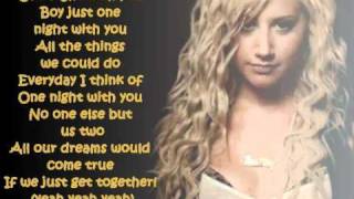 Ashley Tisdale He said she said LYRICS [upl. by Ydaj]