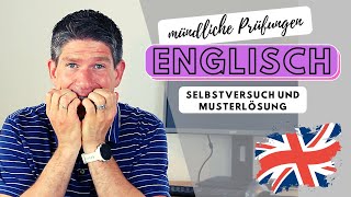 Mündliche Abiturprüfung Englisch  Beispiel und Musterlösung  1 Prüfungsteil  Abitur 2024 [upl. by Rowen]