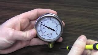 How To Burp A Pressure Gauge [upl. by Lebna]